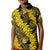 Hawaii Oahu Ilima Lei Kid Polo Shirt LT7 Kid Yellow - Polynesian Pride