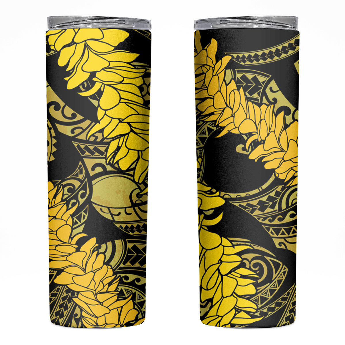 Hawaii Oahu Ilima Lei Skinny Tumbler