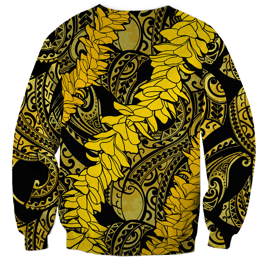 Hawaii Oahu Ilima Lei Sweatshirt LT7 - Polynesian Pride