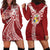 Tonga Independence Day Hoodie Dress Tongatapu Lion Ngatu Motifs