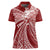 Tonga Independence Day Women Polo Shirt Tongatapu Lion Ngatu Motifs