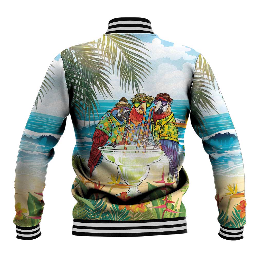 It's 5 o'clock Somewhere Baseball Jacket Beach Party - Polynesian Pride