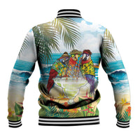 It's 5 o'clock Somewhere Baseball Jacket Beach Party - Polynesian Pride