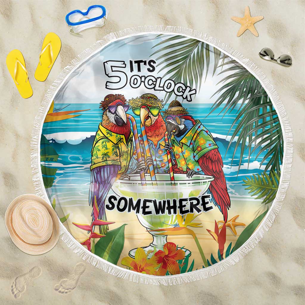 It's 5 o'clock Somewhere Beach Blanket Beach Party - Polynesian Pride