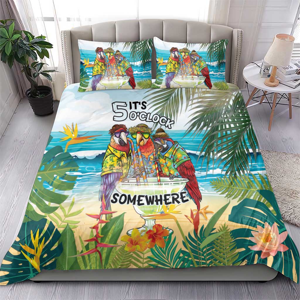 It's 5 o'clock Somewhere Bedding Set Beach Party - Polynesian Pride