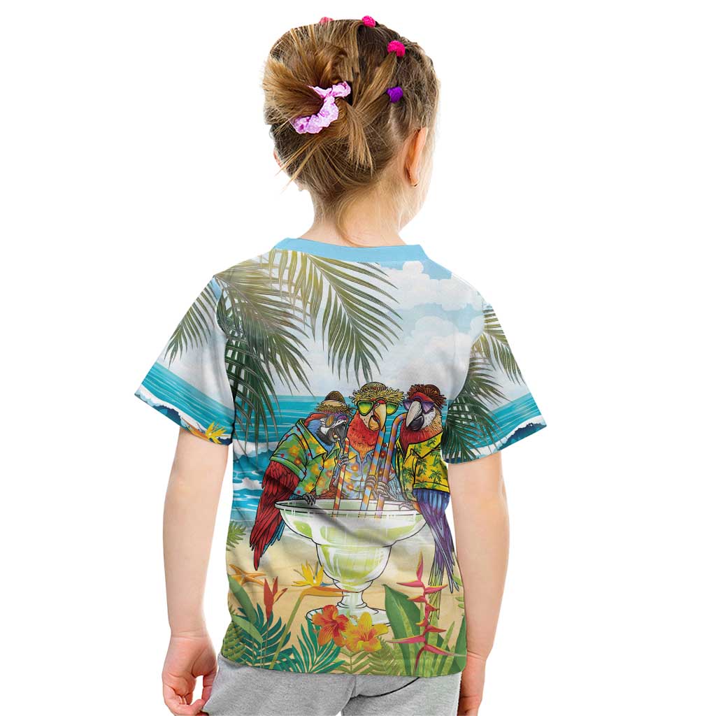 It's 5 o'clock Somewhere Kid T Shirt Beach Party LT7 - Polynesian Pride