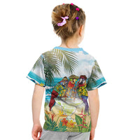 It's 5 o'clock Somewhere Kid T Shirt Beach Party LT7 - Polynesian Pride