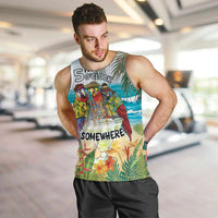 It's 5 o'clock Somewhere Men Tank Top Beach Party LT7 Colorful - Polynesian Pride
