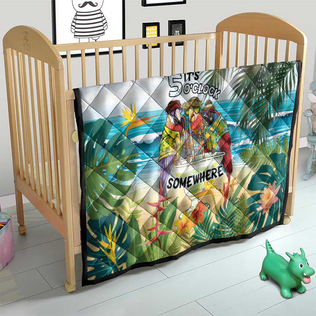 It's 5 o'clock Somewhere Quilt Beach Party LT7 - Polynesian Pride