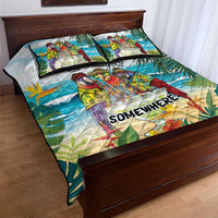 It's 5 o'clock Somewhere Quilt Bed Set Beach Party - Polynesian Pride