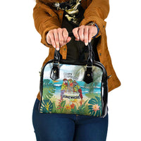 It's 5 o'clock Somewhere Shoulder Handbag Beach Party LT7 One Size Colorful - Polynesian Pride