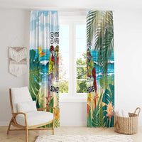 It's 5 o'clock Somewhere Window Curtain Beach Party LT7 - Polynesian Pride