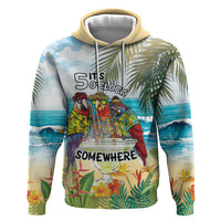 It's 5 o'clock Somewhere Zip Hoodie Beach Party LT7 Pullover Hoodie Colorful - Polynesian Pride