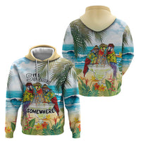 It's 5 o'clock Somewhere Zip Hoodie Beach Party LT7 - Polynesian Pride