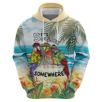 It's 5 o'clock Somewhere Zip Hoodie Beach Party LT7 - Polynesian Pride