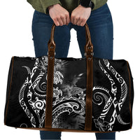 Aloha Hawaii Turtles Floral Travel Bag Obsidian Glaze