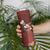 Tahiti Islands Polynesian Plumeria Skinny Tumbler Tahitian Vahine 'Ote'a - Scarlet