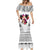 Polynesian Mermaid Dress Dog Lover With Beagle - Sunset At The Beach White Ver LT7 - Polynesian Pride