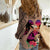 Polynesian Women Casual Shirt Dog Lover With Beagle - Sunset At The Beach Brown Ver LT7 - Polynesian Pride