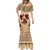 Polynesian Mermaid Dress Dog Lover With Border Collie - Sunset At The Beach LT7 - Polynesian Pride