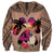 Polynesian Sweatshirt Dog Lover With German Shepherd - Sunset At The Beach Brown Ver LT7 - Polynesian Pride