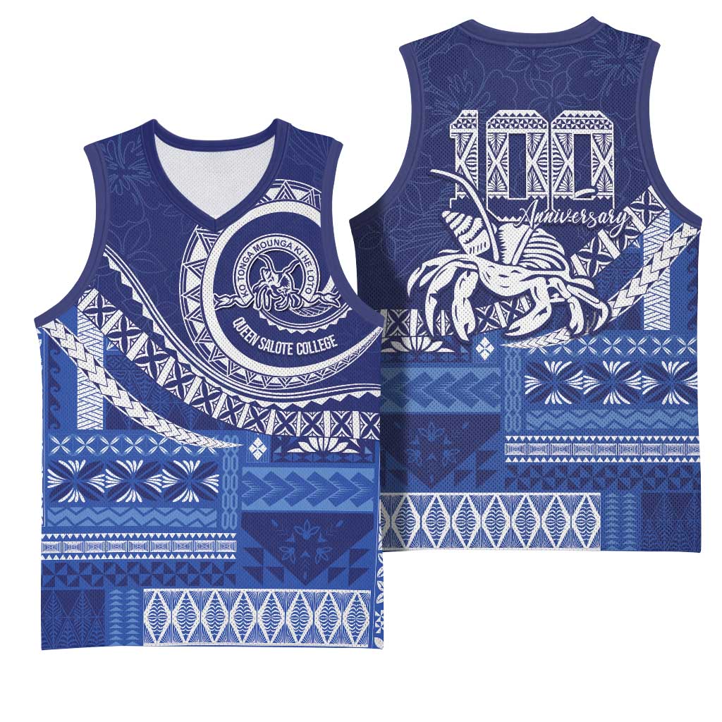 Queen Salote College 100th Anniversary Basketball Jersey QSC Royal Girls LT7 - Polynesian Pride