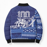 Queen Salote College 100th Anniversary Bomber Puffer Jacket QSC Royal Girls LT7 - Polynesian Pride