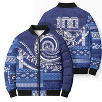 Queen Salote College 100th Anniversary Bomber Puffer Jacket QSC Royal Girls LT7 - Polynesian Pride
