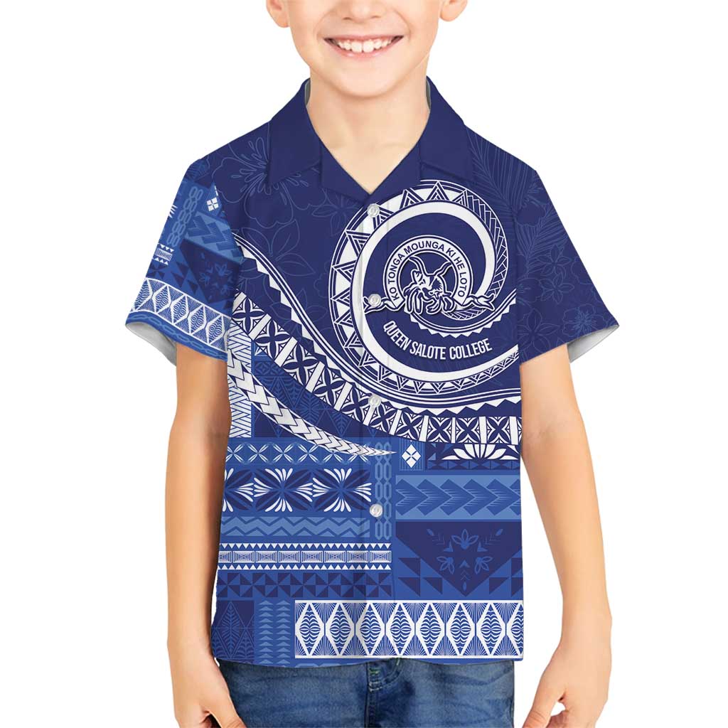 Queen Salote College 100th Anniversary Family Matching Summer Maxi Dress and Hawaiian Shirt QSC Royal Girls - Polynesian Pride