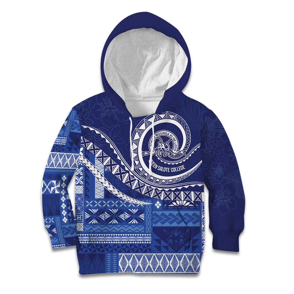 Queen Salote College 100th Anniversary Kid Hoodie QSC Royal Girls - Polynesian Pride