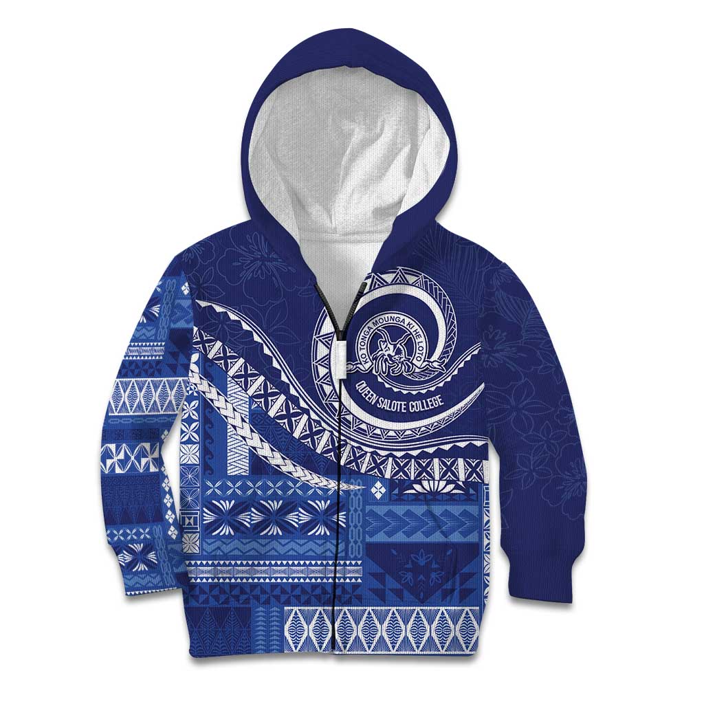 Queen Salote College 100th Anniversary Kid Hoodie QSC Royal Girls - Polynesian Pride