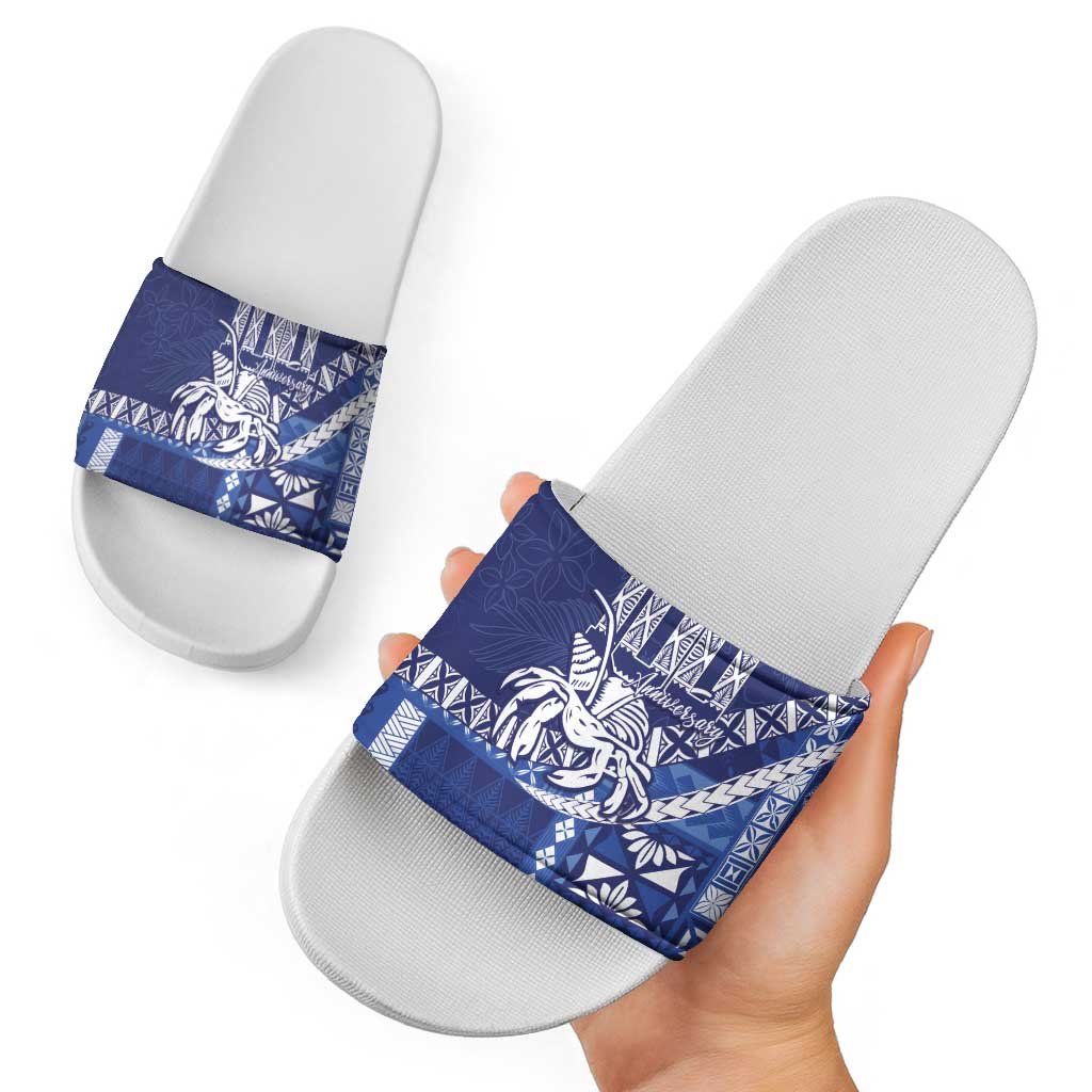 Queen Salote College 100th Anniversary Slide Sandals QSC Royal Girls - Polynesian Pride