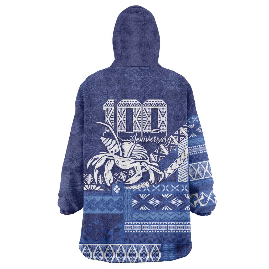 Queen Salote College 100th Anniversary Wearable Blanket Hoodie QSC Royal Girls LT7 - Polynesian Pride