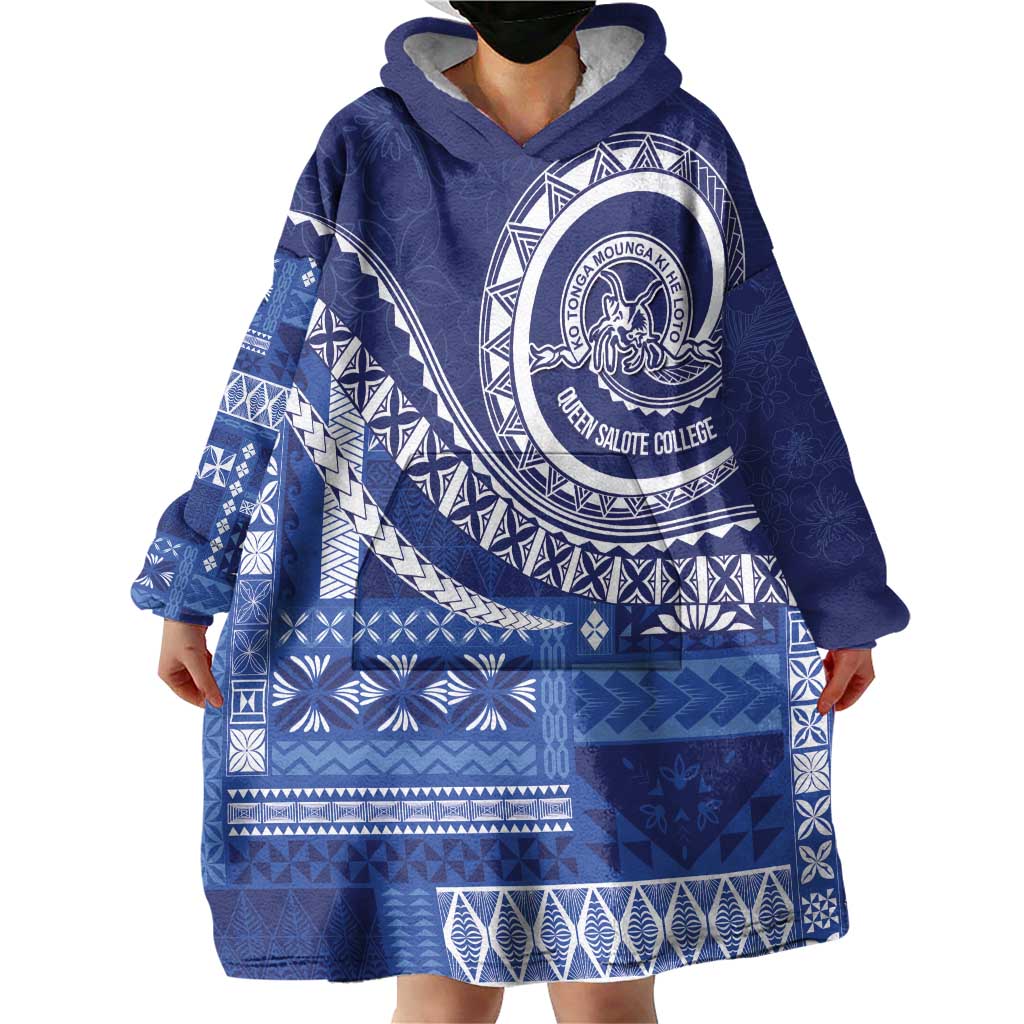 Queen Salote College 100th Anniversary Wearable Blanket Hoodie QSC Royal Girls LT7 - Polynesian Pride