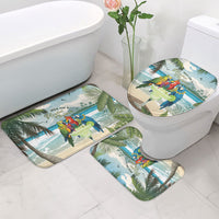 Wish You A Merry Martini Christmas Bathroom Set Cocktail Parrot-dise LT7 - Polynesian Pride