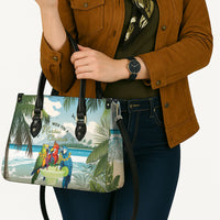 Wish You A Merry Martini Christmas Leather Bag Cocktail Parrot-dise LT7 - Polynesian Pride