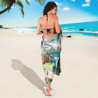 Wish You A Merry Martini Christmas Sarong Cocktail Parrot-dise