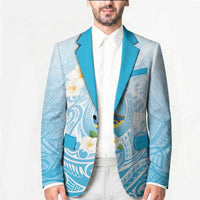 Guam Fishhook Mix Guasali Flowers Blazer Dreaming Turquoise