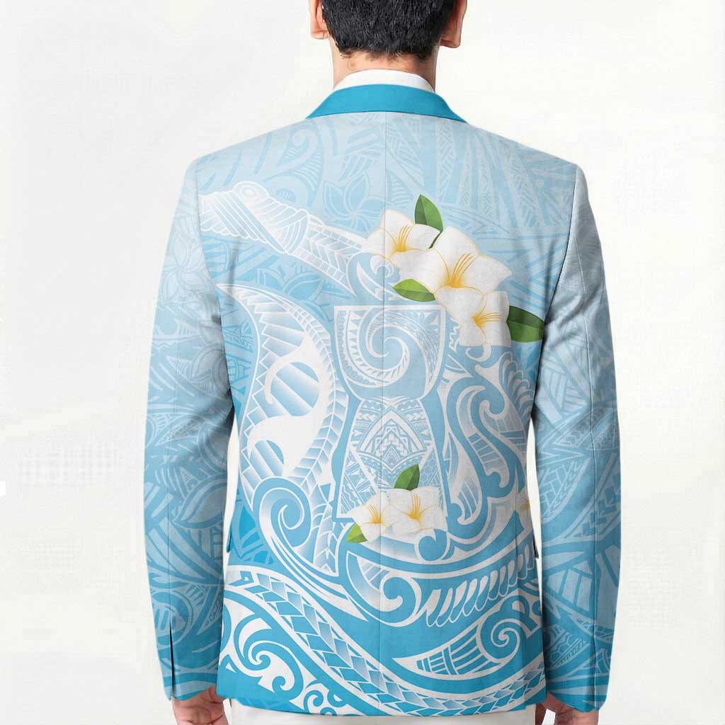 Guam Fishhook Mix Guasali Flowers Blazer Dreaming Turquoise