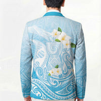 Guam Fishhook Mix Guasali Flowers Blazer Dreaming Turquoise