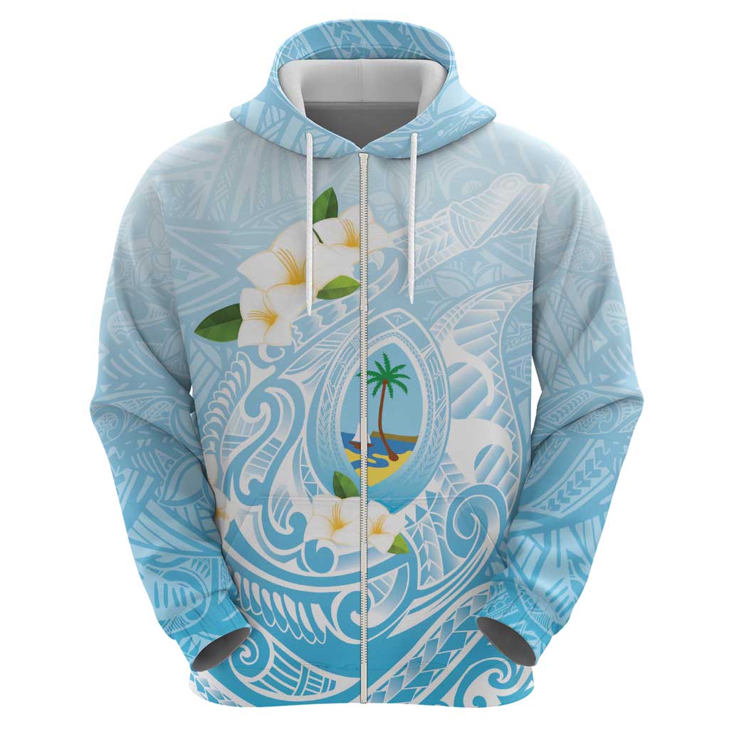 Guam Fishhook Mix Guasali Flowers Hoodie Dreaming Turquoise