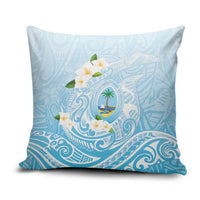 Guam Fishhook Mix Guasali Flowers Pillow Cover Dreaming Turquoise