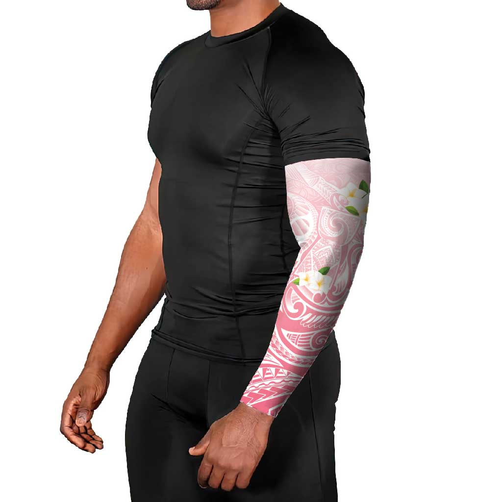 Guam Fishhook Mix Guasali Flowers Arm Sleeves Dreaming Coral LT7 - Polynesian Pride