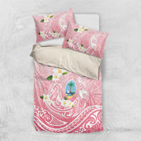 Guam Fishhook Mix Guasali Flowers Bedding Set Dreaming Coral