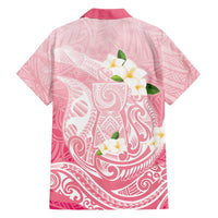 Guam Fishhook Mix Guasali Flowers Family Matching Tank Maxi Dress and Hawaiian Shirt Dreaming Coral LT7 - Polynesian Pride