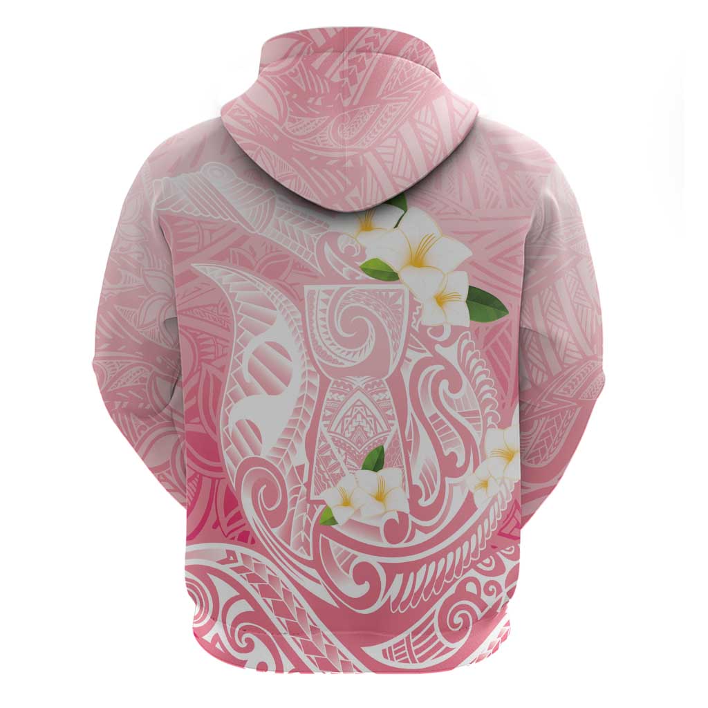 Guam Fishhook Mix Guasali Flowers Hoodie Dreaming Coral