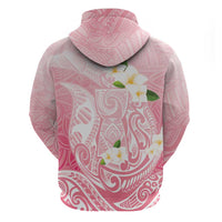 Guam Fishhook Mix Guasali Flowers Hoodie Dreaming Coral