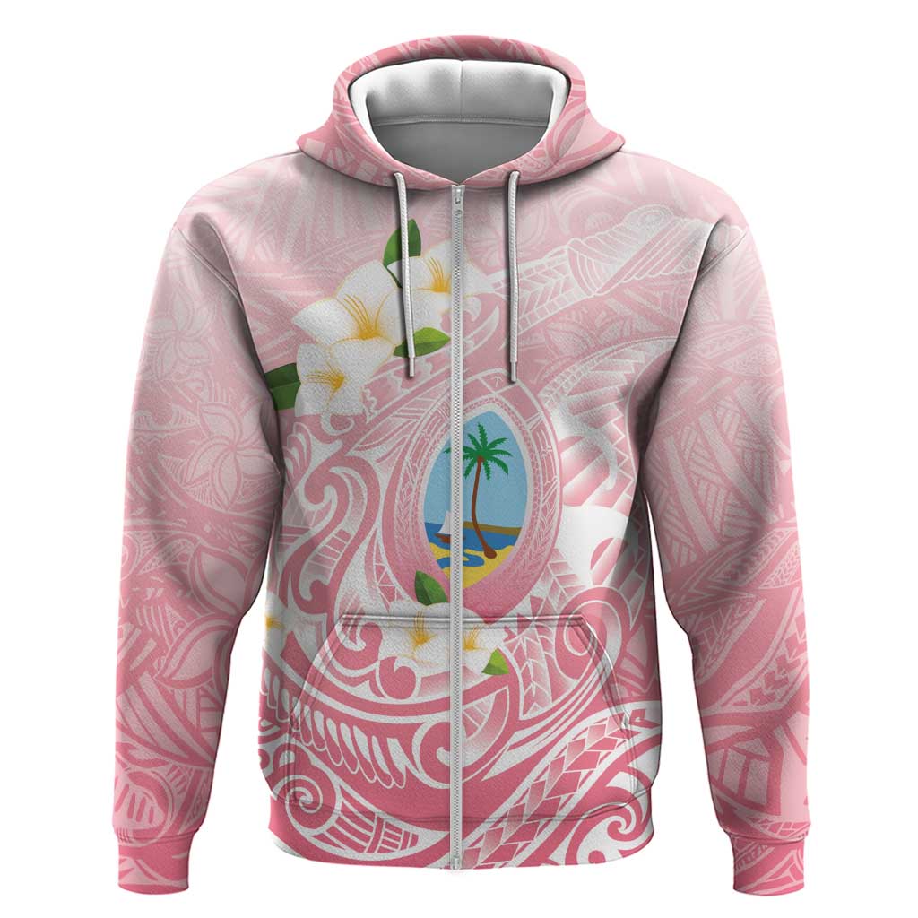 Guam Fishhook Mix Guasali Flowers Hoodie Dreaming Coral