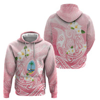 Guam Fishhook Mix Guasali Flowers Hoodie Dreaming Coral
