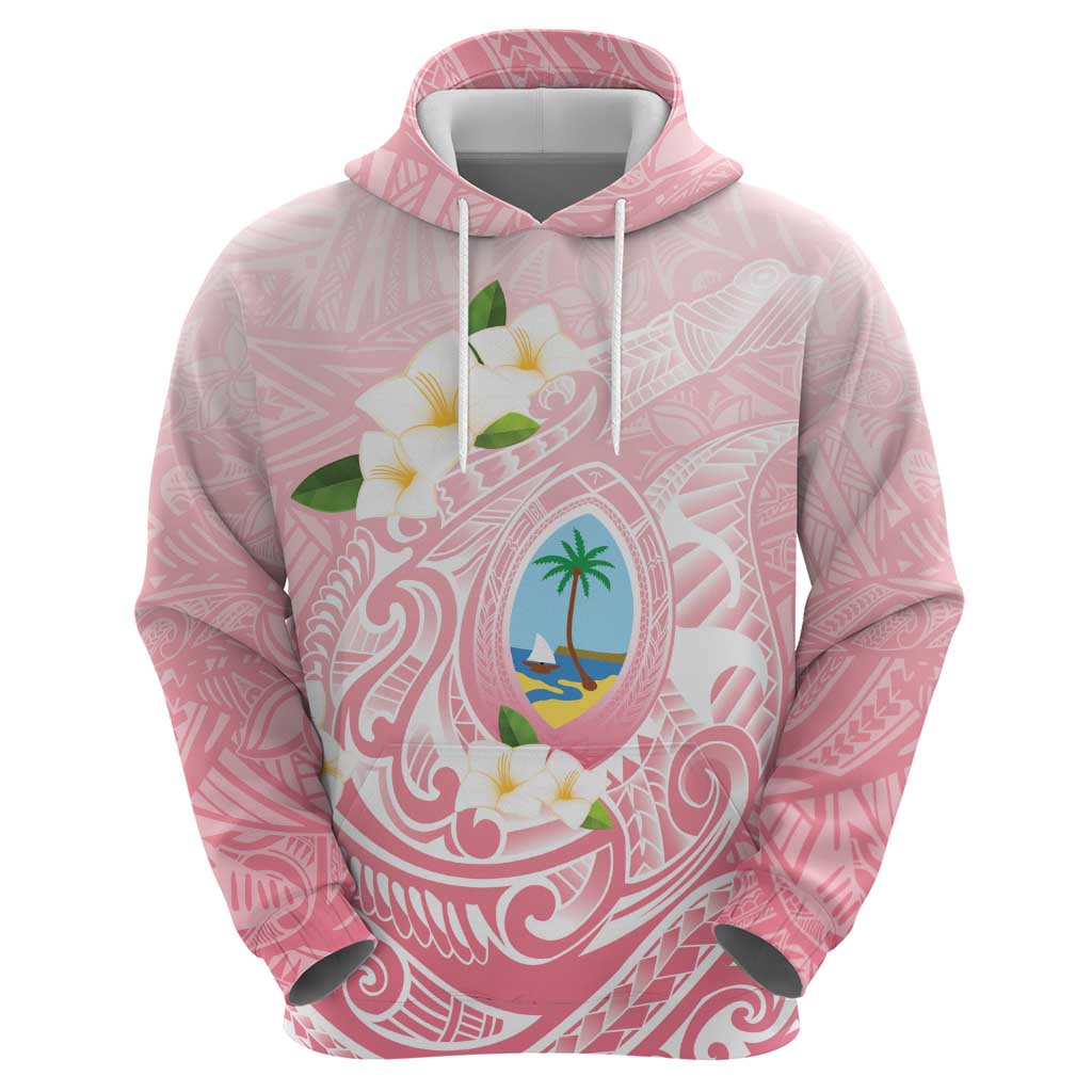 Guam Fishhook Mix Guasali Flowers Hoodie Dreaming Coral
